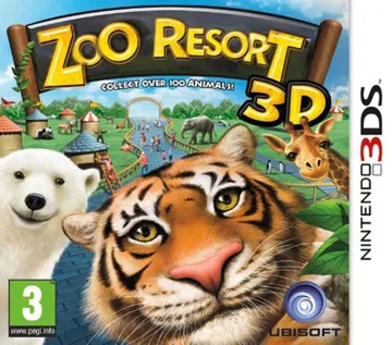 Zoo Resort 3D (Usa) box cover front